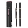 Eyebrow Pencil 2 Packs, Waterproof Smudge-Proof Brow Pencil with Brow