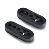 2Pcs Exhaust Rubber Mount Universal Car Exhaust Hanger 4 Holes