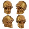 Temzzer Skull Air Tire Valve Caps 4PCS Car Tyre Air