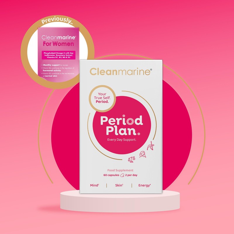 Cleanmarine Period Plan | Unique, All-in-One Blend of Natural Nutrients