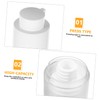 SAFIGLE 30ml Frosted Refillable Pump Lotion Bottle 3Pcs Airless Travel
