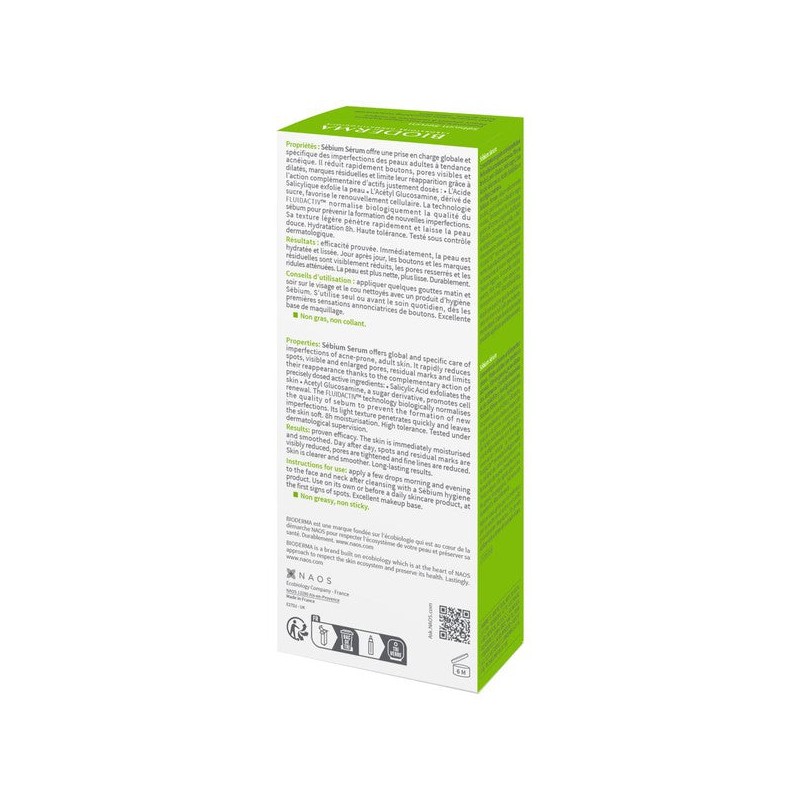 Bioderma Sebium Serum Anti Blemish Hydrating Serum 30ml