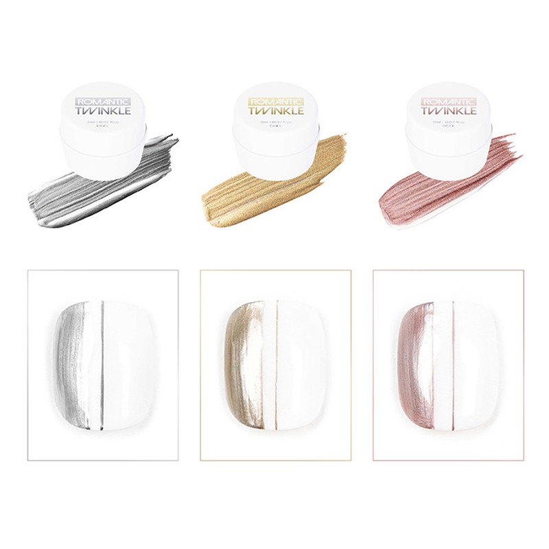 Diesel Romantic Twinkle 3-Piece Set Glitter Tong Gel / 디젤