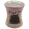 Indian Soapstone Incense Burner - Stainless Steel Strainer & Heat