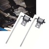 2 Pack Exhaust Hanger rod Stainless Steel 90 Degree Bent