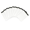 LANDRE Pack of 10 Notepads, without Cover Sheet, 60 g/m²,