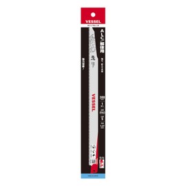 Vessel SBR-0930-1 Saver Saw Blade Reciprocating Saw Blade Rhino (for ALC Dismantling / Demolition) 9 Mounts, Blade Thickness: 0.05 inches (1.27 mm), Total Length: 11.8 inches (300 mm)