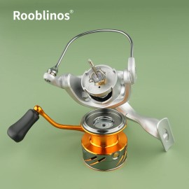 Robnos TC 5.2:1 6BB Hand Aluminum Alloy Spinning Reel Cast Reel 2000-7000 SeriesSpool Capacity: 7000