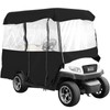 VEVOR 4 Passenger Golf Cart Cover Driving Enclosure Waterproof Person
