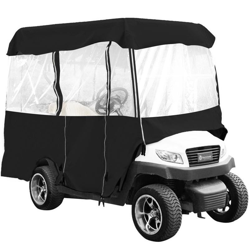 VEVOR 4 Passenger Golf Cart Cover Driving Enclosure Waterproof Person