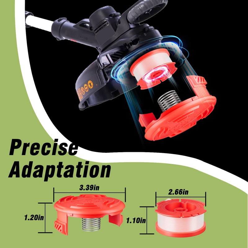 Chway 7 Pcs CMZST0653 Weed Eater Strings Compatible with Craftsman