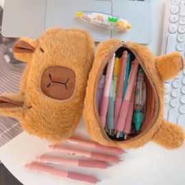 Lindo Capybara De Lujoso, Gran Capacidad De Lápiz Y