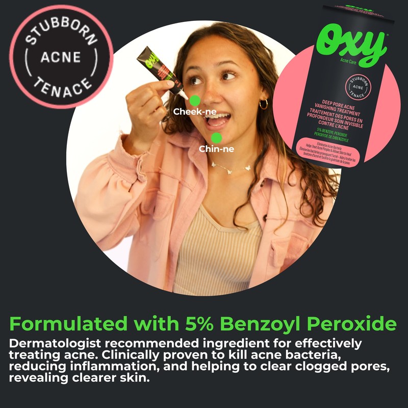 OXY Oxy Deep Pore Acne Vanishing Treatment - 5% Benzoyl