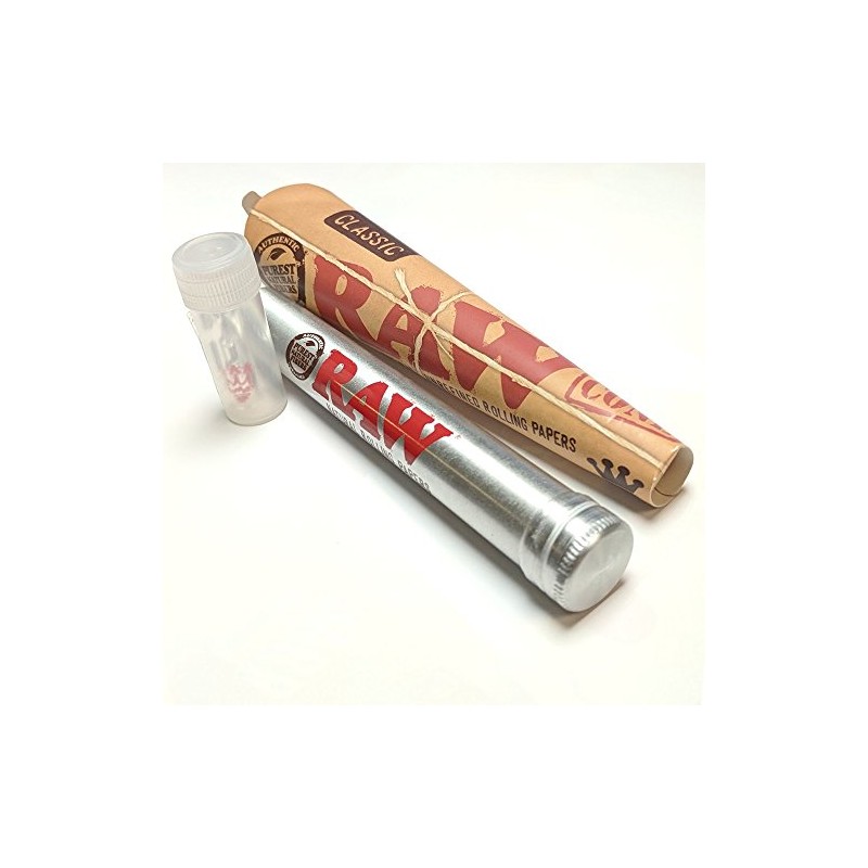 RAW Aluminium Cone Tube - Pre Rolled Storage Tube SMO-King