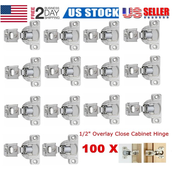 100 PCS Overlay Soft Close Face Frame 105° Compact Cabinet