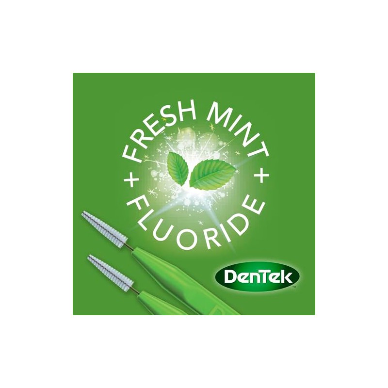 DenTek ECO Slim Brush Mint Flavoured Interdental Brushes (ISO1) for