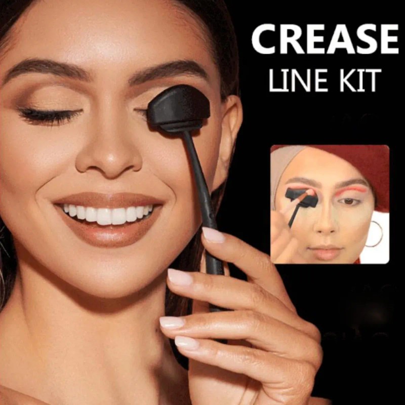 Nuevo Kit De Sombra De Ojos Portátil Crease Line Kit