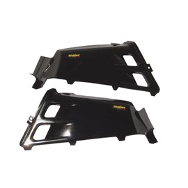 Maier USA Tank Cover Compatible/Replacement for Yamaha YFZ350 Banshee - Black Carbon Fiber - 18958-30