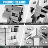 Invisible Hinges for Cabinet Doors, 180 Degree Hidden Door Hinges