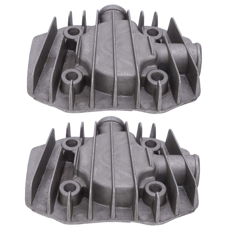 Air Compressor Cylinder Head Aluminum Cooling Parts Pneumatic for Replacement