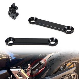 Xitomer CNC Foot peg Block Off Plates Fit for 2018-2021 Ninja 250/ Ninja 400/ ABS & 2019-2024 Z400 ABS & 2019 Z250 & 2024 Z500/ Ninja 500 Footpeg Blanking Plates