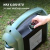 THE BOSS 6,000 BTU Propane Heater Indoor Outdoor Portable Heater