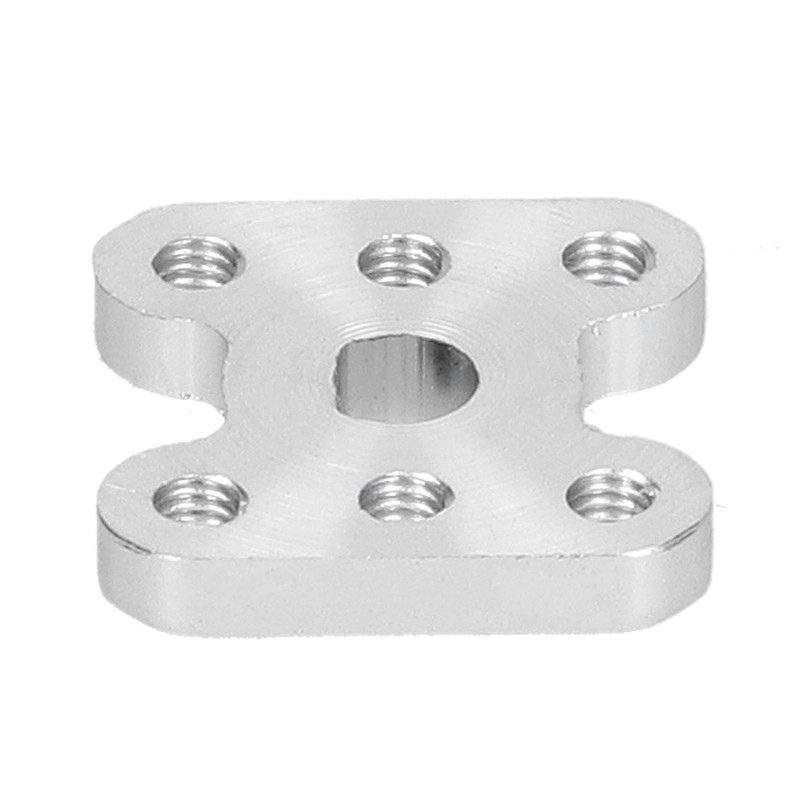 2Pcs Flange Shaft Coupling Aluminium Alloy 6mm D Hole Light