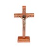Intercession Wall and Table Wood Cross Crucifix (7.5 inch -