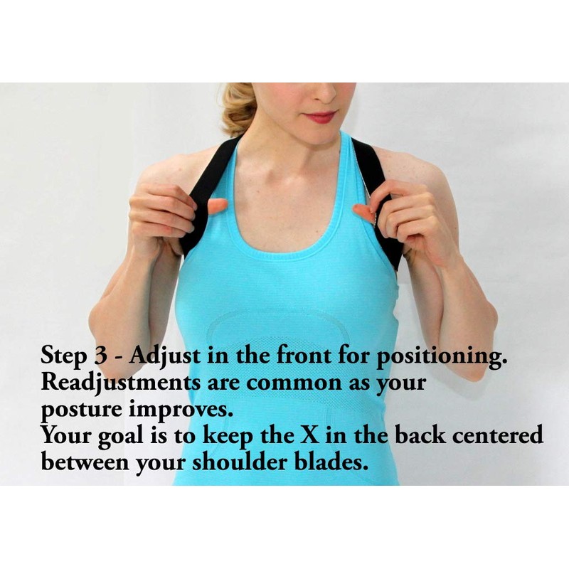 Posture Corrector Brace/Wear 15 Minutes A Day to Impove Posture