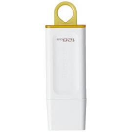 Kingston USB DataTraveler Exodia, Capacidad: 128GB, USB-A 3.2 Gen 1, Color: Blanco, SKU: KC-U2G128-5R