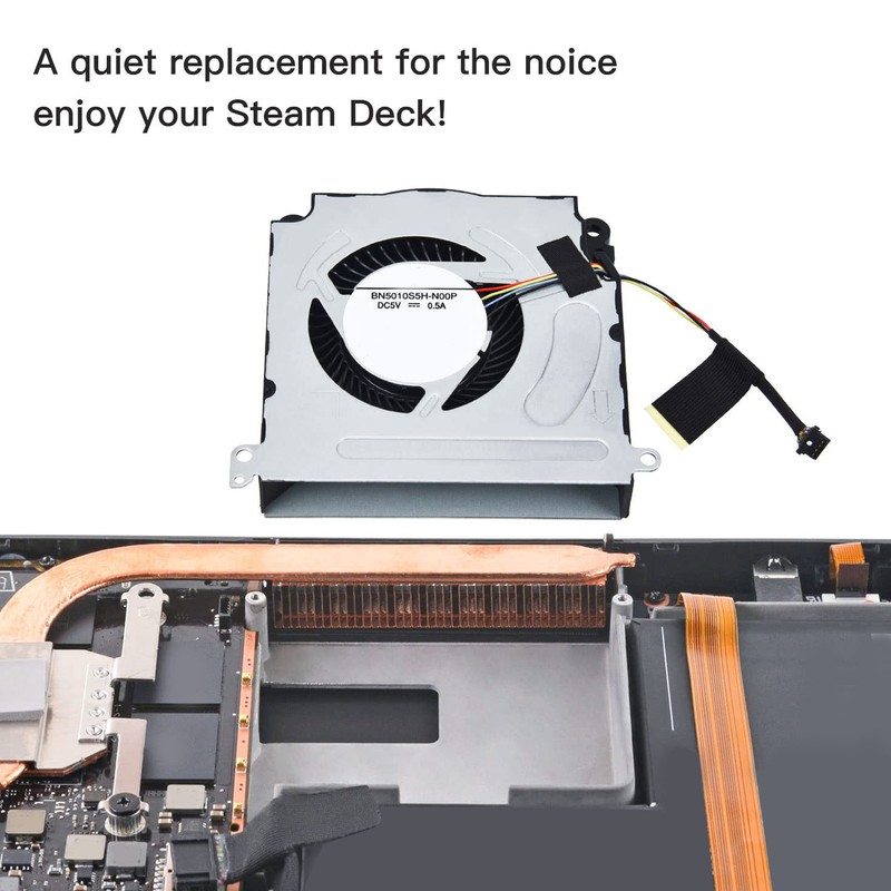 Game Console CPU Cooling Fan Quiet Replacement CPU Fan for