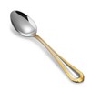 KEAWELL Pearl Edge 4-Piece Premium Spoon Set, 18/10 Stainless Steel,
