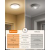 BLNAN Rechargeable Motion Sensor Ceiling Light with Remote, Dimmable Closet