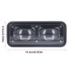 Double Lens LED Forklift Safety Light Robust High Brightness Straight
