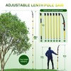 Jovant Manual Pole Saw,6.5-13 ft Extendable Pole with Double Lock