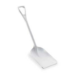 Remco Hygienic Shovel, White, 11 x 14 in, 38 in L