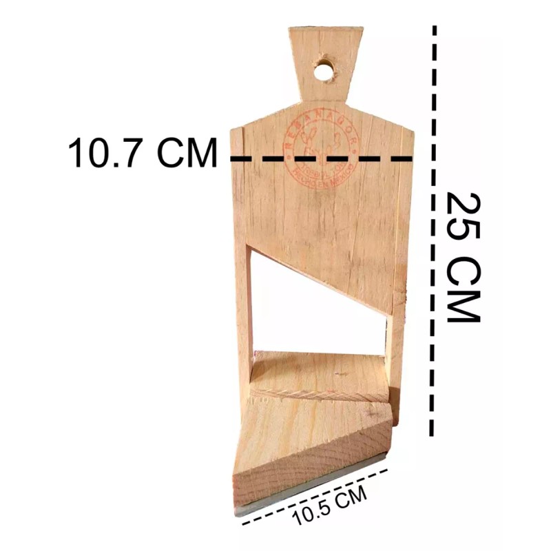 mdj Cortador De Papas, Rebanador De Madera De 27cm