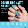 TOMICCA Nail Tips, 360 Pieces, Full Cover Soft Gel Tips,
