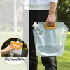 topolenashop 5 Litre Super Lightweight Foldable Petrol Can with Integrated