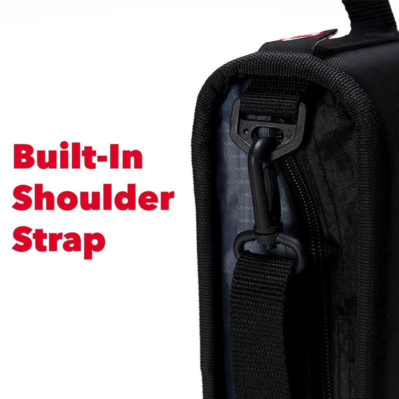 Case-it Mighty Zip Tab School Zipper Binder | 3-Inch O-Rings,