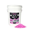 Peach Country Pink Ice Melt -25°F Effective, Eco-Friendly De-Icer, Fast-Acting