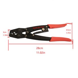 Crimping Pliers Crimping Tool for Anderson Powerpole 50 Amps 600V Connector Cutting Wire Terminal HS-16 1.25-16mm²,Clamp Terminal Cable Lugs Cutter Crimping Pliers Crimping