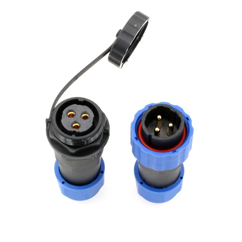 HangTon SD20 Waterproof Aviation Plastic Plug for Outdoor Power Supply
