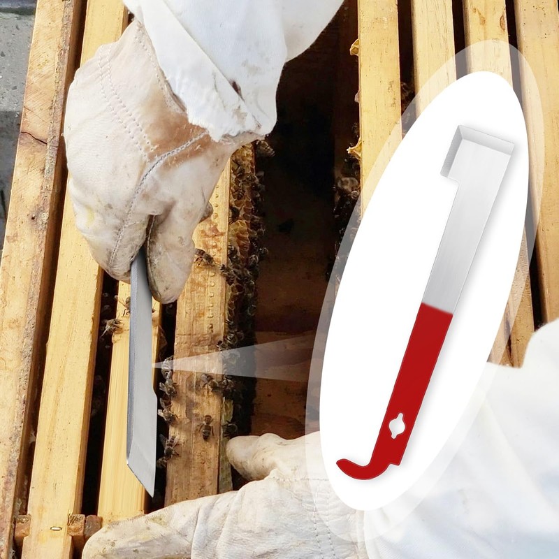 Tenalleys Stainless Steel Beekeeping Hive Tool Frame Lifter and Scraper