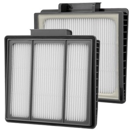 LEFITPA 2 Pack Replacement RVFFK950 HEPA Filter for Shark Ion Robot R71 RV700-N R72 RV720-N R75 RV750-N R85 RV850 RV850BRN S86 RV850WV S87 RV851WV Vacuum Models (4'' x 4'' x .5")