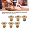 50Pcs Countersunk Hex Socket Screws Pure Copper Flat Head Hardware
