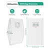 10 Pack 53292 Type Q/C HEPA Vacuum Bags for Kenmore