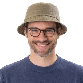 Stetson Women's Bucket Hat - Beige - Beige - Small