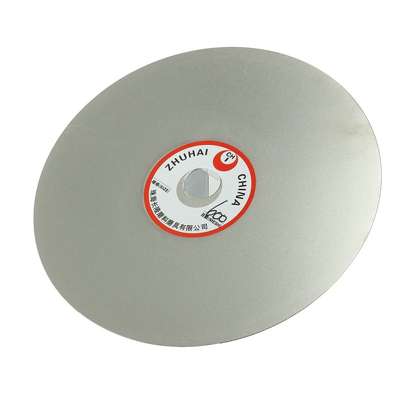 uxcell 6-inch Grit 600 Diamond Coated Flat Lap Wheel Grinding