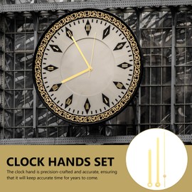 OSALADI 10 Sets of LED Clock Hands One Wall Clock Replacement of Movement Digital Clock Quartz Movement Kits Clock Movement with Long Wave Large Digital Wall Clock Large Wall Clock Plastic Metal